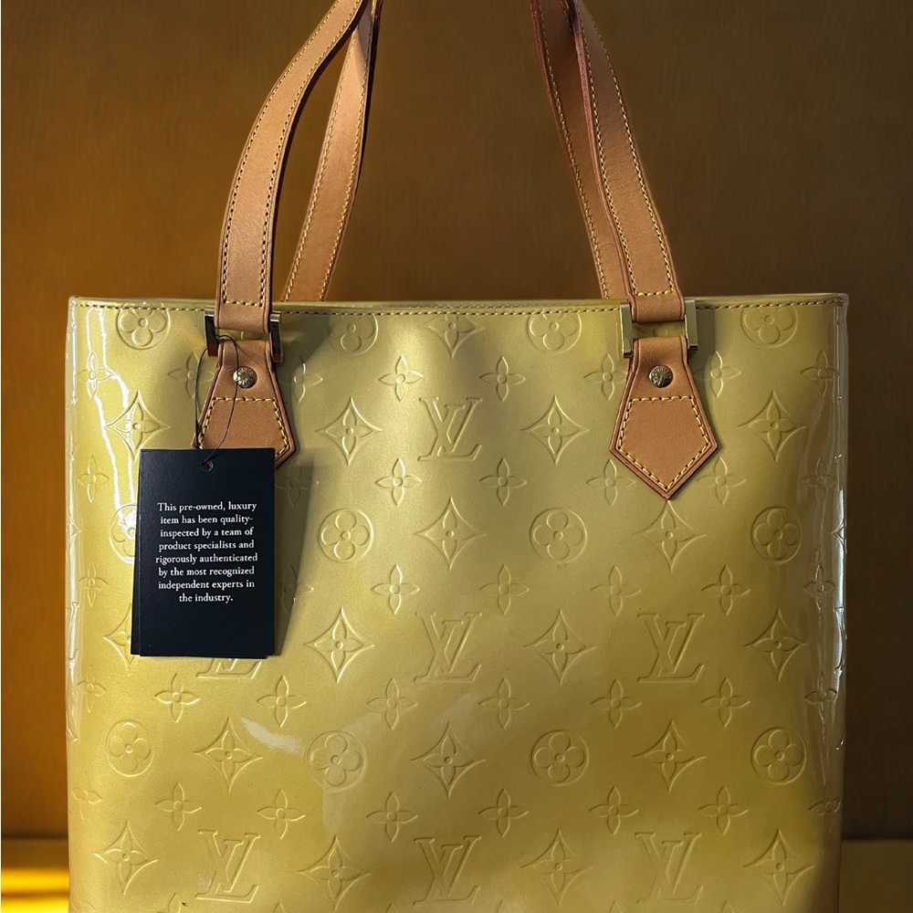 Louis Vuitton Yellow Tote